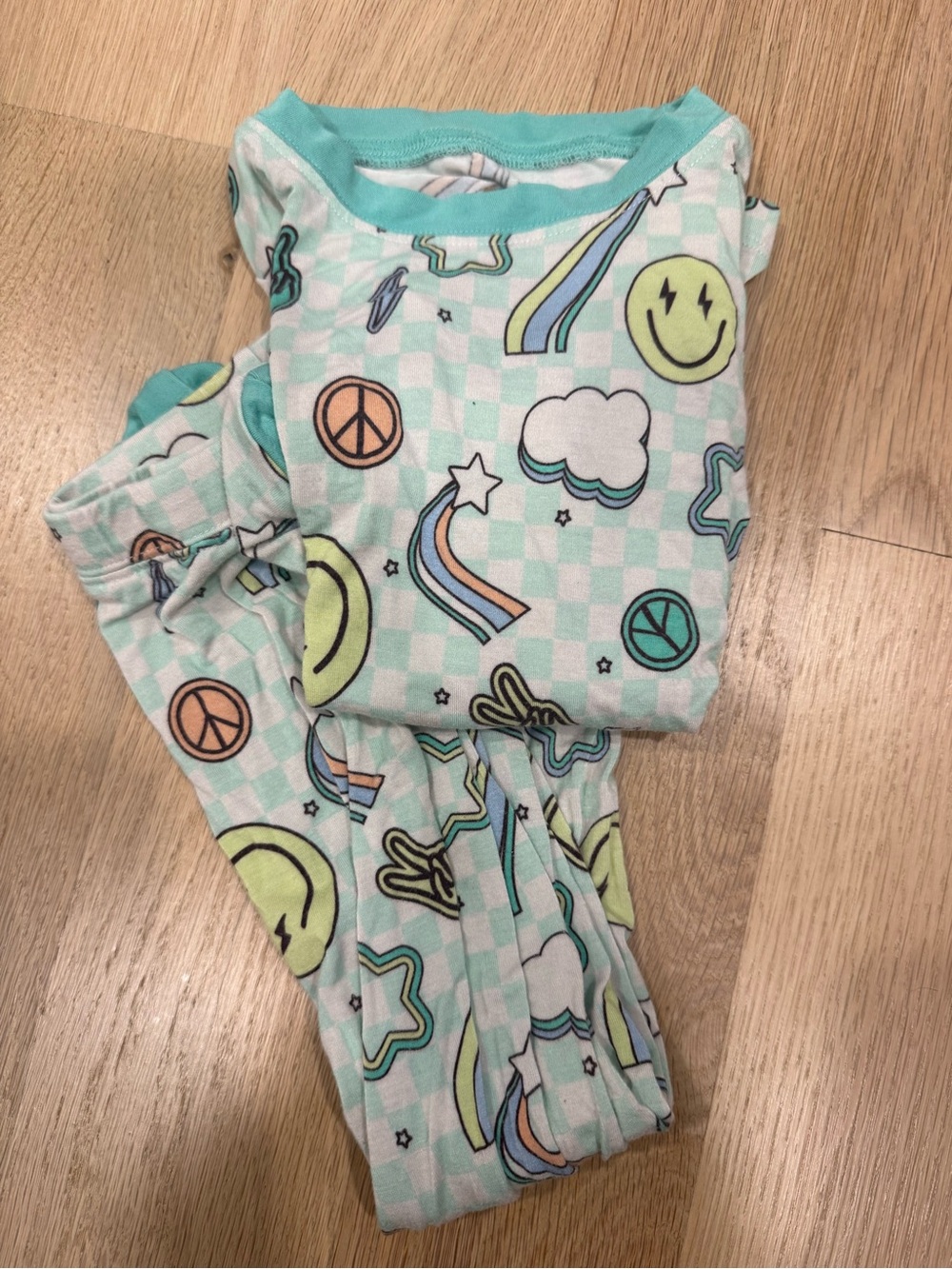 Kiki and Lulu Peace Love and Good Dreams Toddler Pajamas 2T